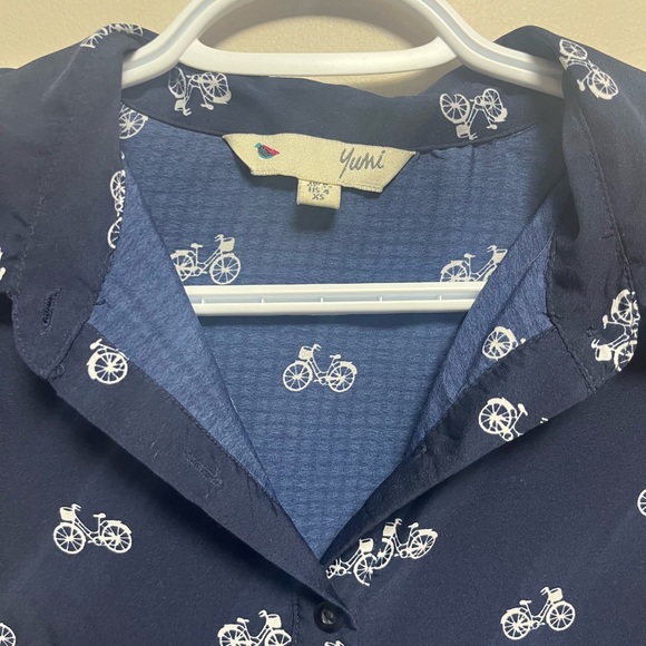 Yumi Bicycle Print Dress - Picture 2 of 2